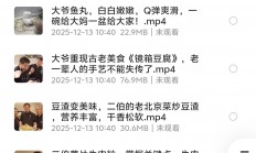 花了199买来的【国宴大师做菜配方合集 】(一共120道菜)