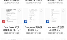 花了599和5个晚上熬夜整理的deepseek教程（各种指令版本都齐了）